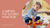 6 games for screen-free play blog title with a young child playing the chickyboom game