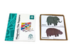 the Magnetic Tiles Toppers - Duo Animal Puzzle Pack 40pc box opened