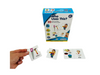 the Frank Early Learning Series - Who Uses This? set on display with 3 pieces in front of the box and a hand holding 1