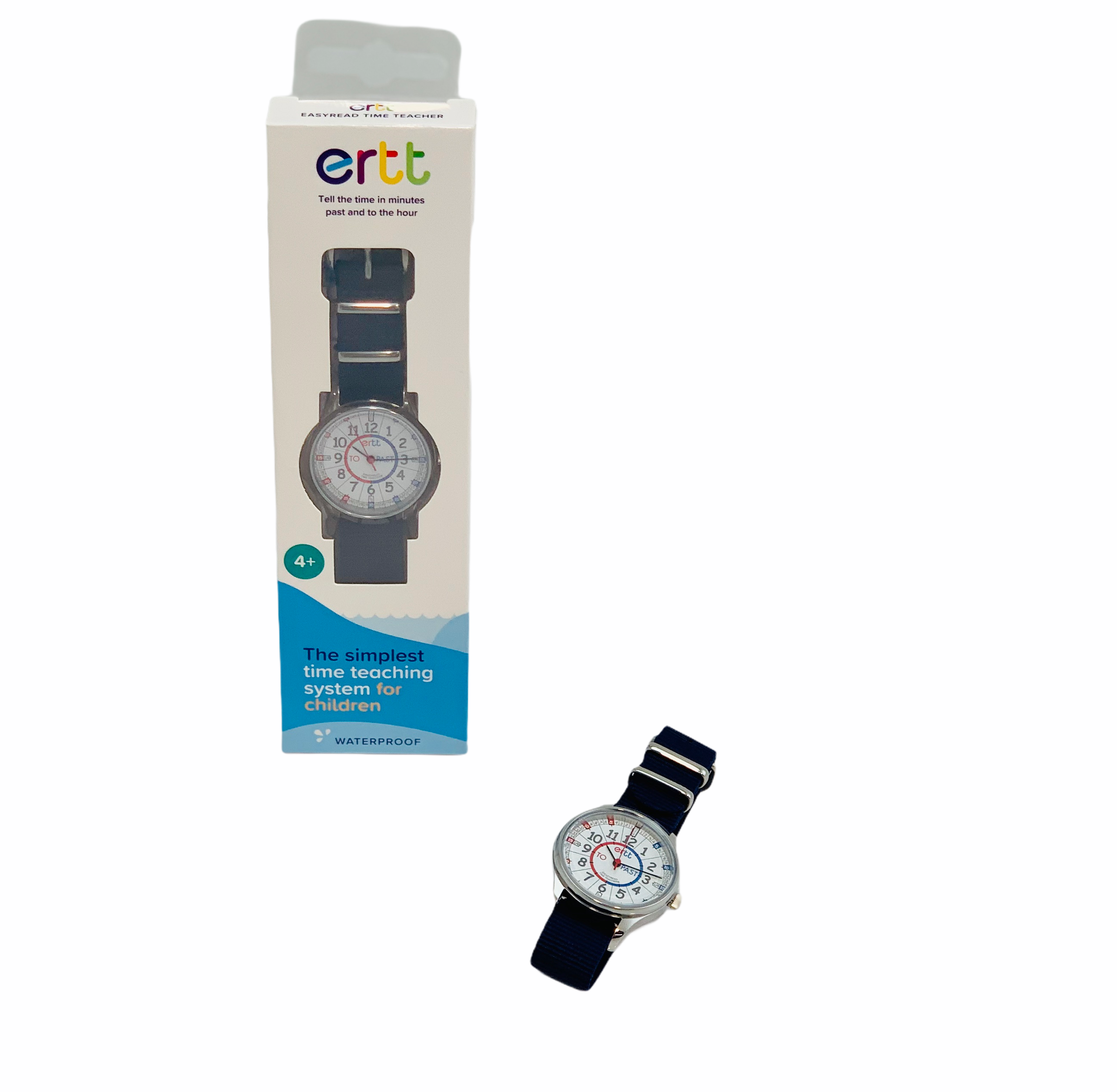 EasyRead Waterproof Watch Navy Starfish Store