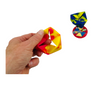 a hand holding the Flexygon Fidget Toy in front of another Flexygon Fidget Toy