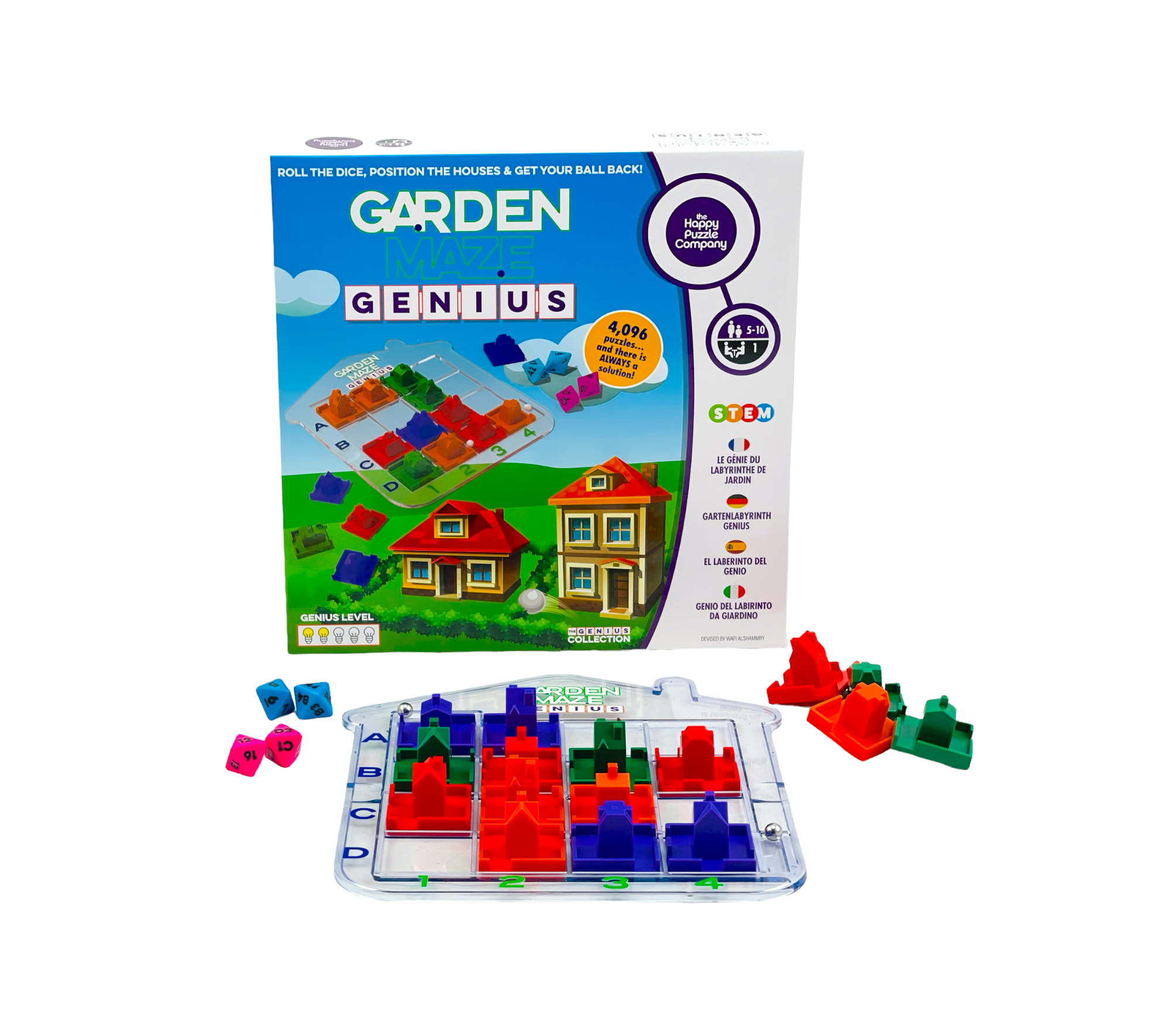 Genius Garden Maze Puzzle Game