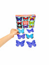 MudPuppy Butterflies Shaped Memory Match game