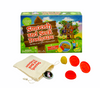 Smoosh and Seek Treehouse game n display with tokens and bag in front of box