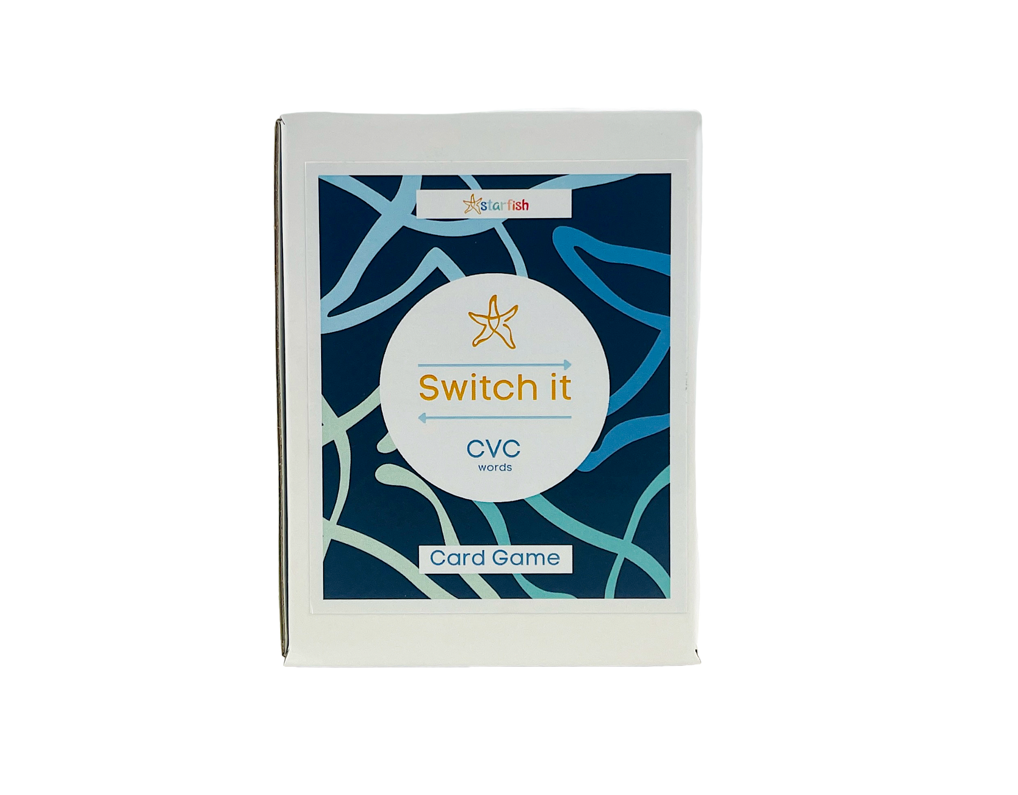 the Switch It game - CVC Words box on a white background