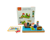 VIGA Learning Space and Distance on display with pieces in front of box