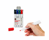 the EC Whiteboard Markers with a hand holding the red marker